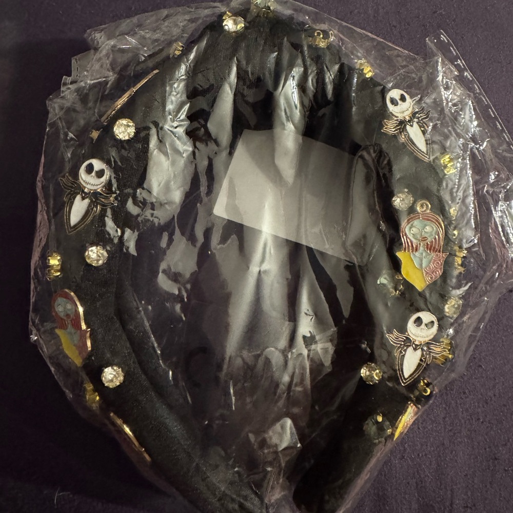 Disneys Night Before Christmas Black Headband